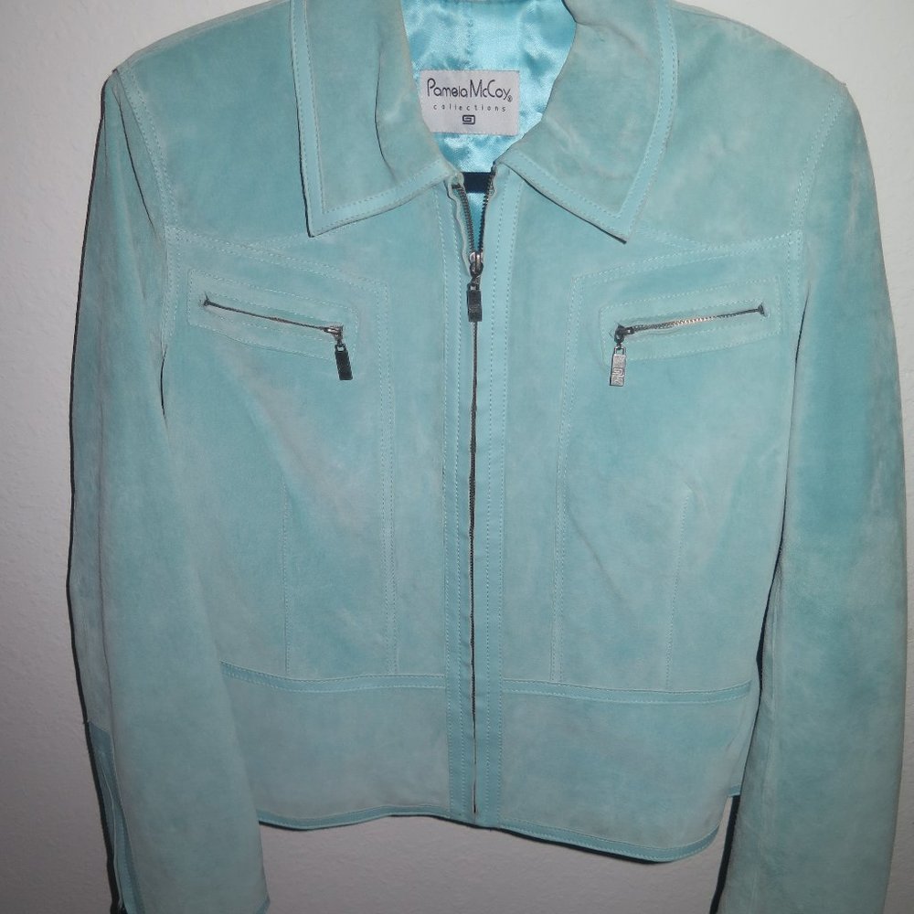 Women's Leather Suede Jacket (Medium)